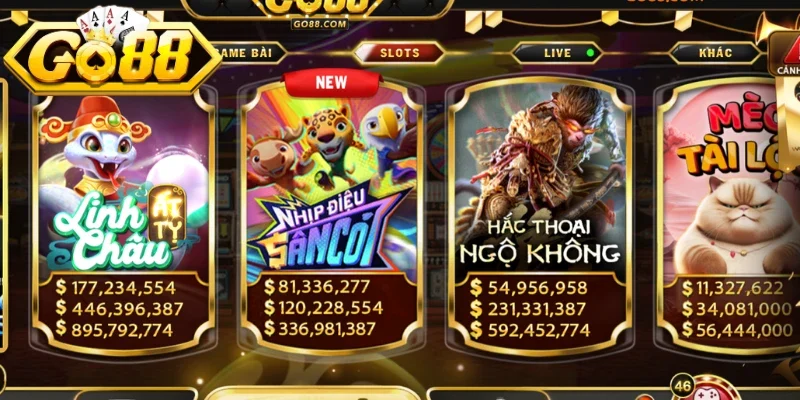 Nổ Hũ Go88 - Sảnh Cược Đẳng Cấp Hàng Đầu Năm 2026 1 go88 Giới thiệu sơ lược nổ hũ Go88