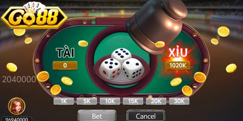 Tổng hợp cầu kinh điển trong sảnh tài xỉu Go88 phổ biến nhất