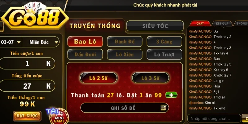 Xổ Số Go88 - Bí Kíp Soi Cầu Lô Đề Trúng Thưởng Cực Khủng 1 go88 Giới thiệu tổng quan sảnh xổ số tại Go88